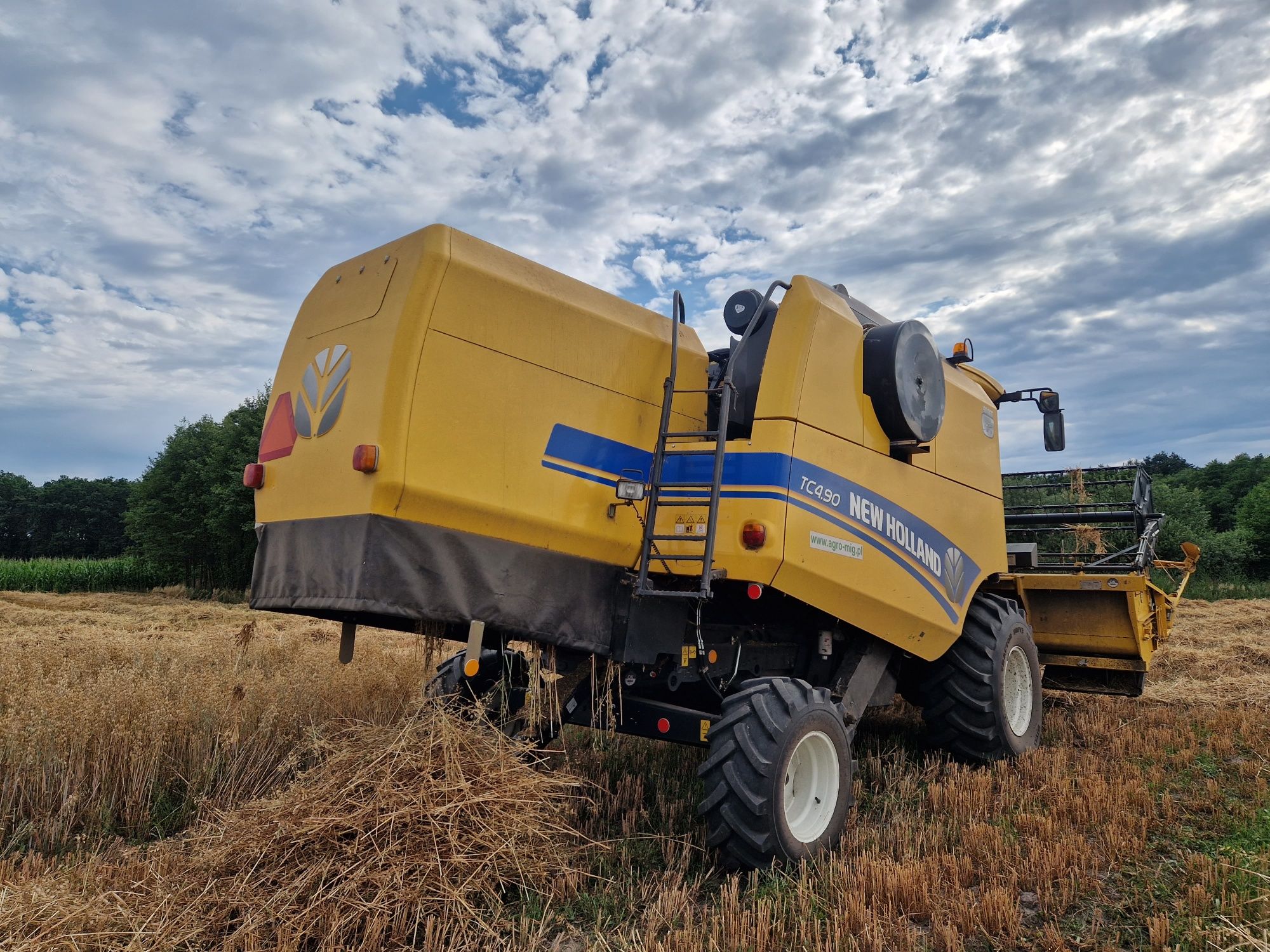 New Holland tc 4.90 ,PIERWSZY WŁAŚCICIEL