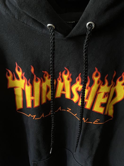 Худі Thrasher Flame Logo Baggy Hoodie