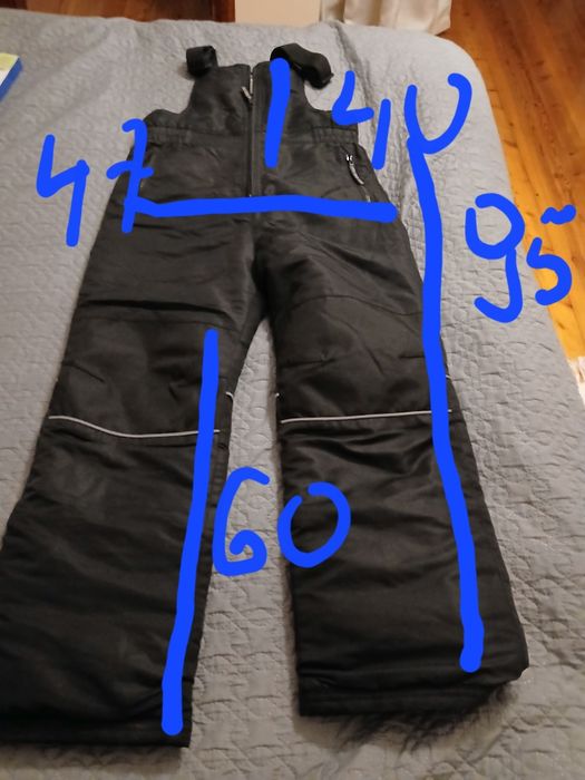 Spodnie na śnieg dziecięce r 152/158