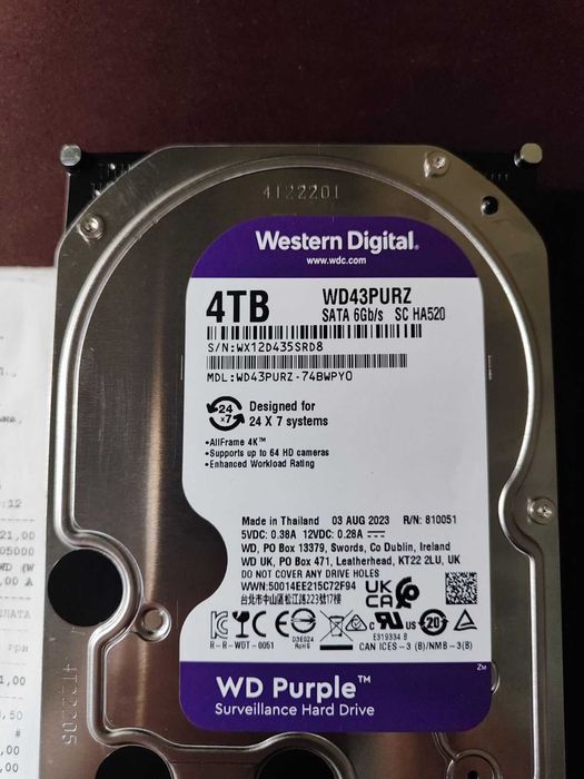 Жорсткий диск Western Digital 4TB