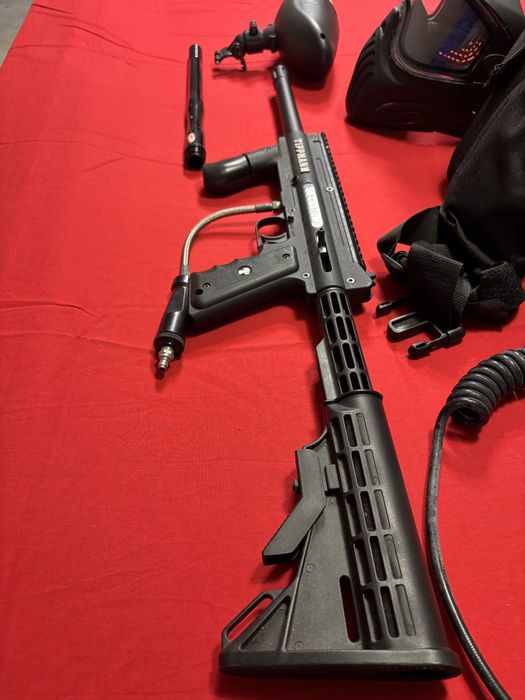 Paint ball todo o material na foto