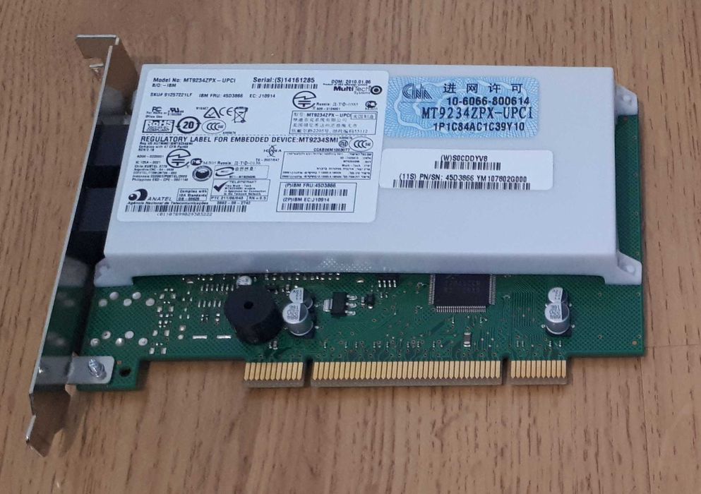 Мережева карта IBM MULTITECH V.92 MT9234ZPX-UPCI