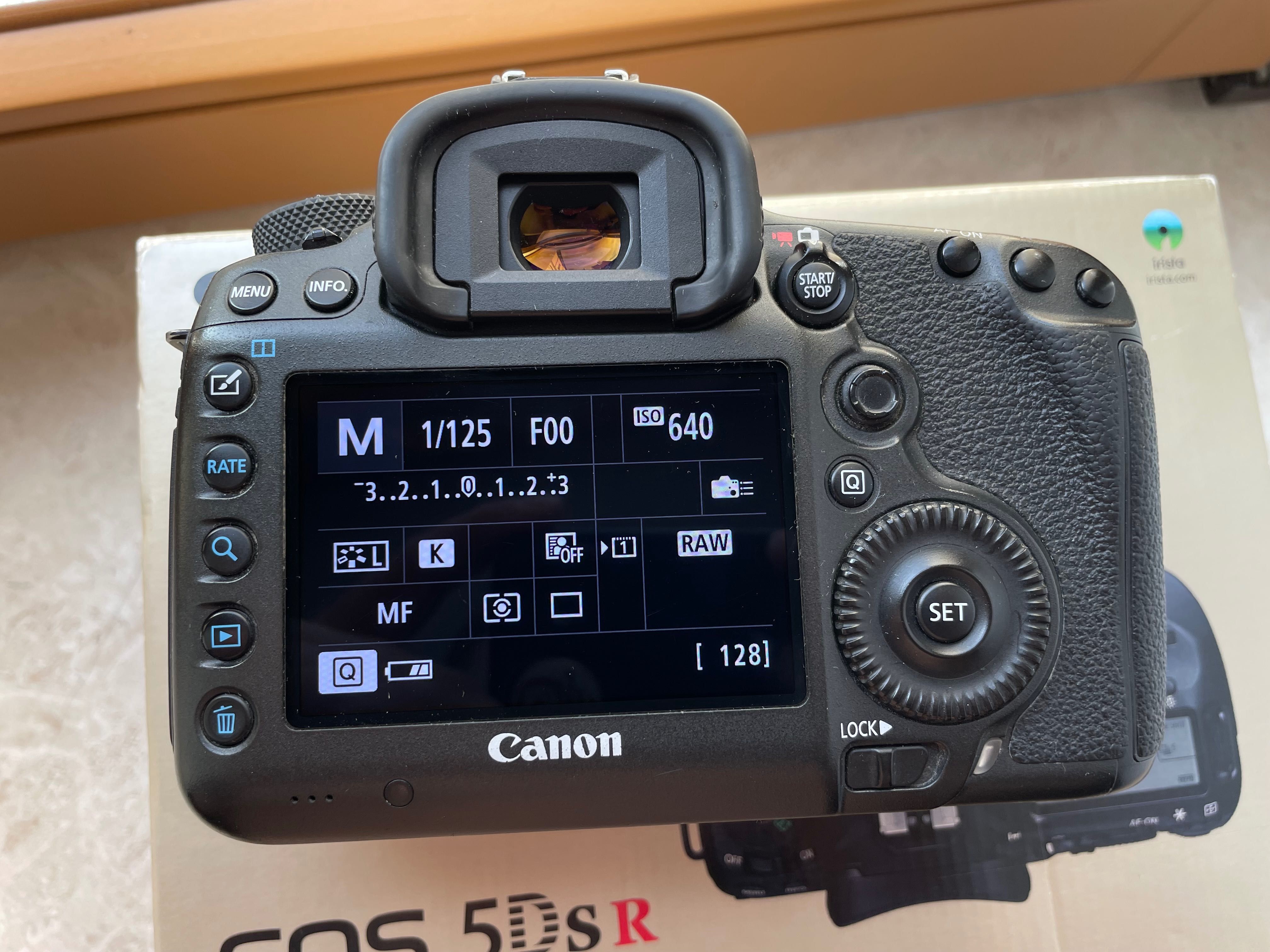 Canon 5DSR (lepszy niż Canon 5D Mark IV 4, 5ds)