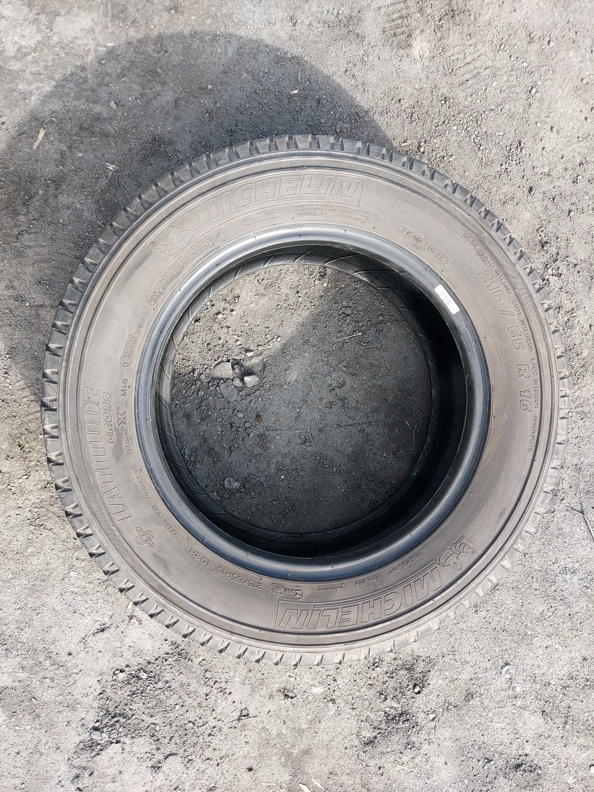 Michelin 215/65/16 latitude cross 102H