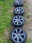 Alufelgi 17 cali 4szt czarne, BMW e90, e91, 5x120