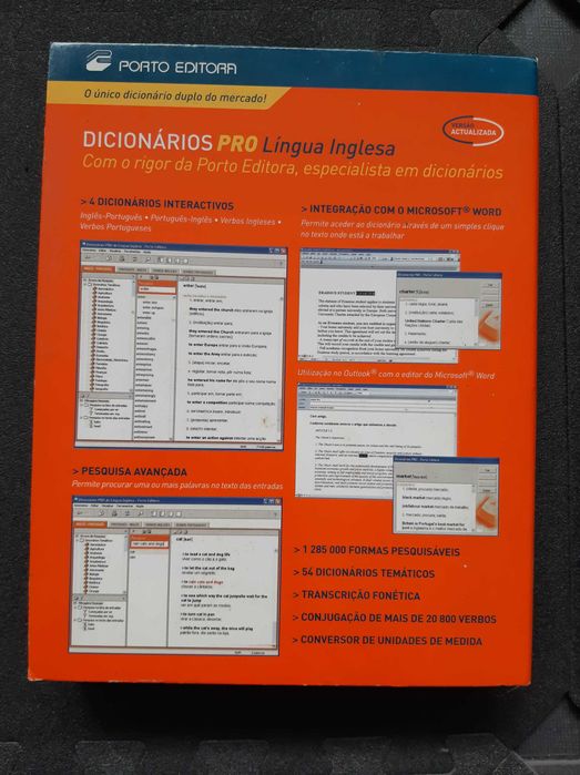 Dicionários PRO Língua Inglesa em CD-ROM - 1 licença - 2005