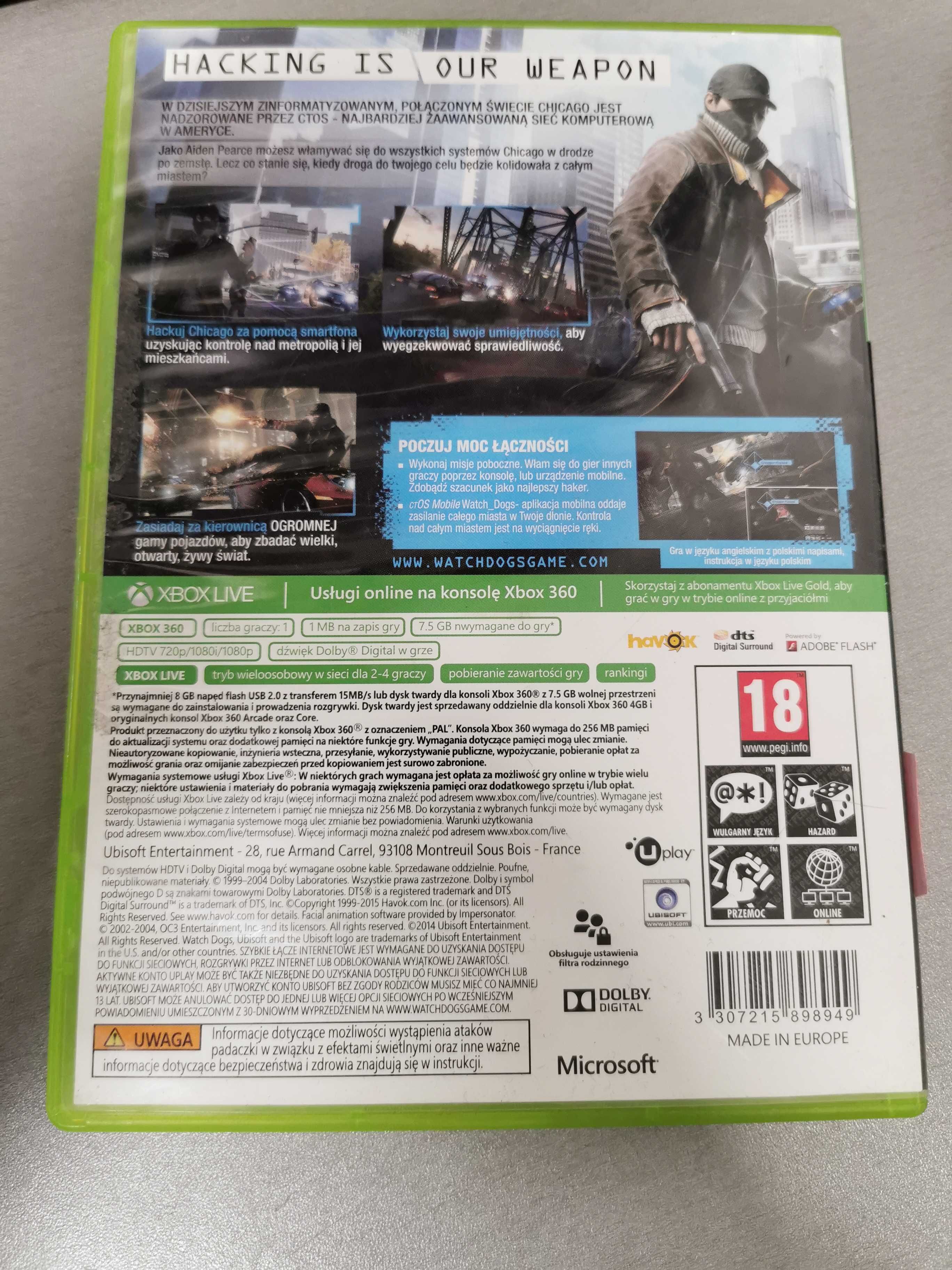 Watch Dogs | xbox 360