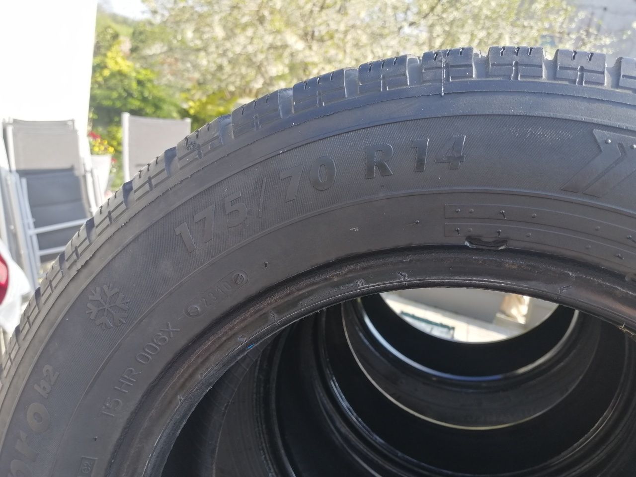 Używane opony zimowe marki Kormoran rozmiar 175/70 R14