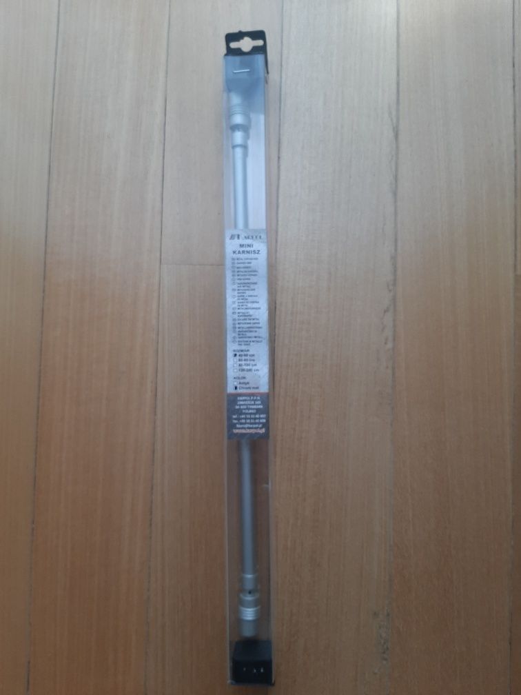 Mini karnisz typu zazdrostka