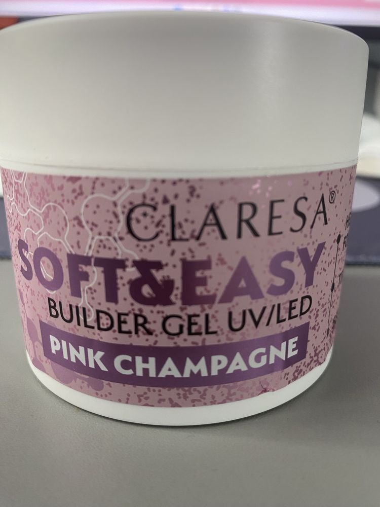 Claresa żel soft & easy builder gel pink champagne