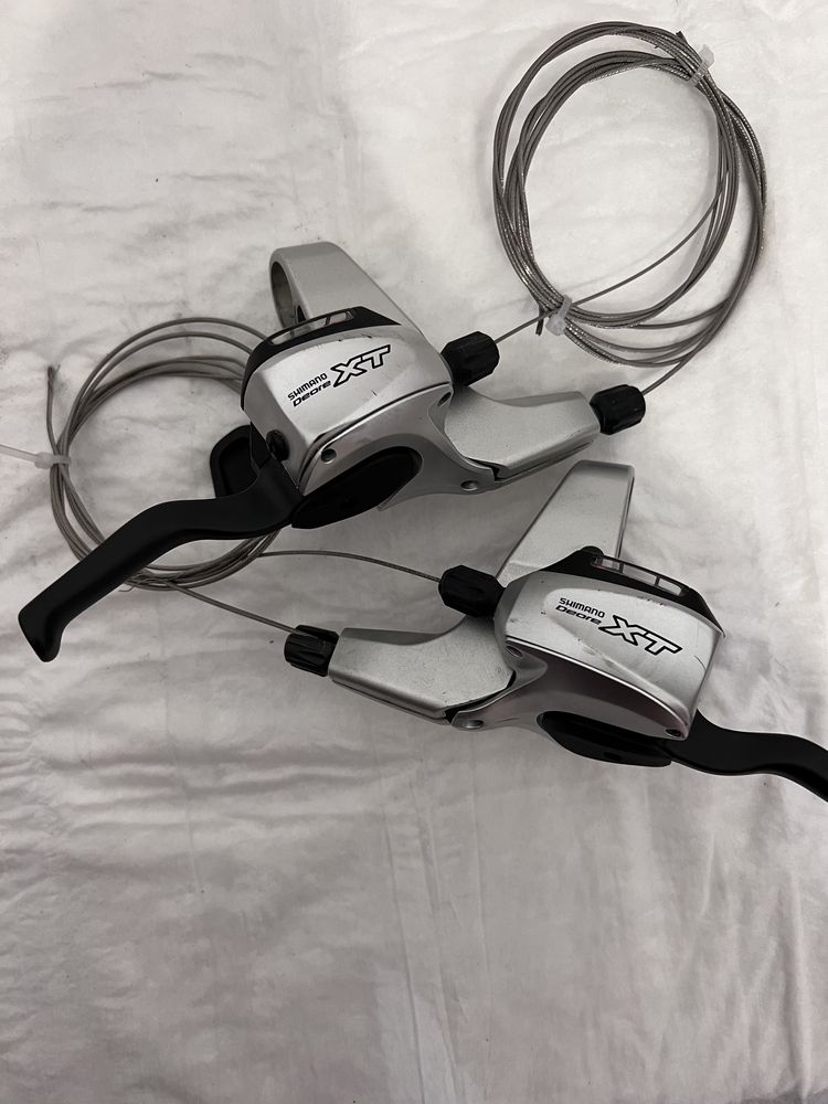 Klamki Manetki Shimano Deore XT Dual Control 3x9 polecam