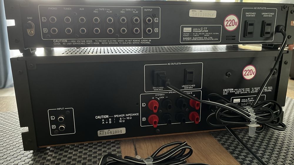 Sansui C77 z B77