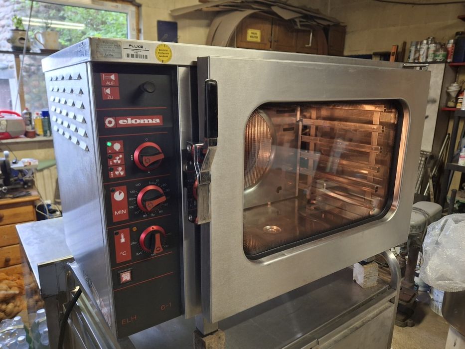 ELOMA piec konwekcyjno parowy 6x 1/1 Gn gastronomiczny