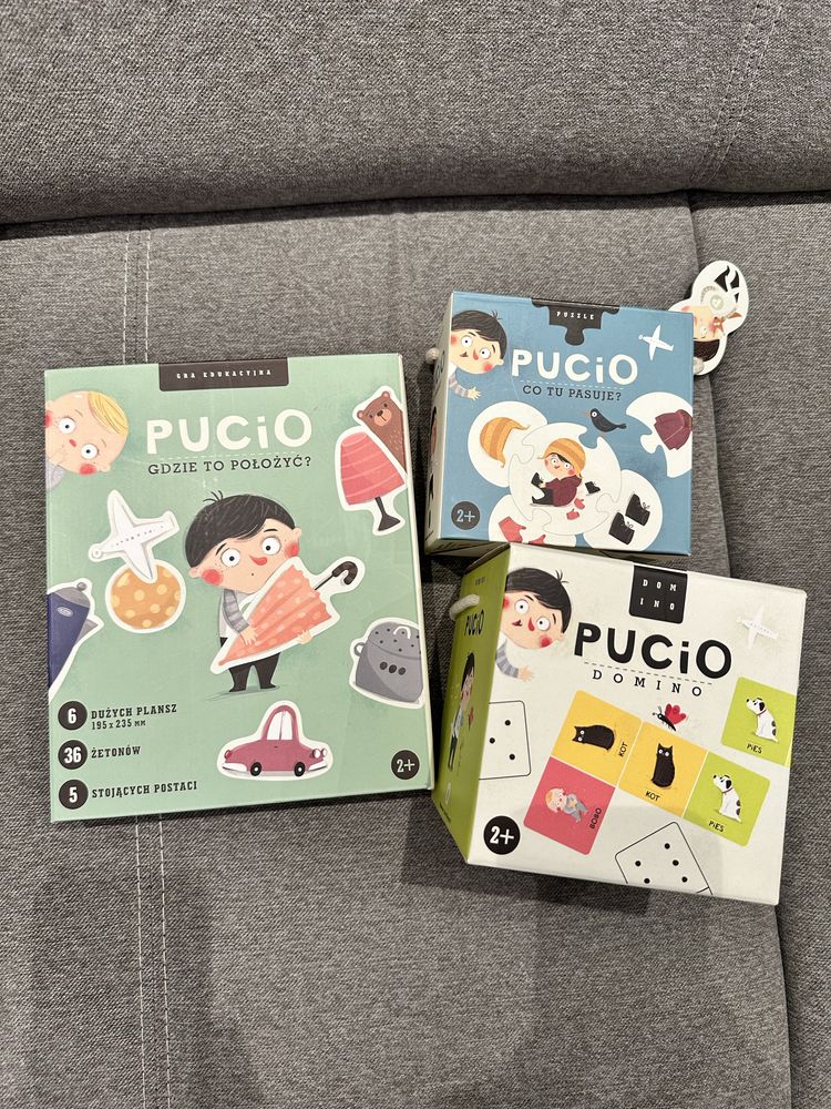 Zestaw pucio - 3 szt