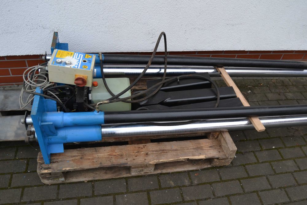 Podnośnik podposadzkowy Slift 3,5t 3500kg stemplowy podnosnik najazd