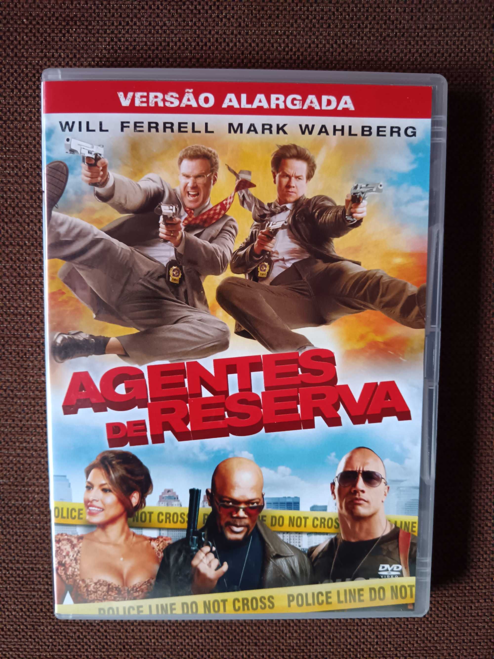 filme dvd original - agentes de reserva