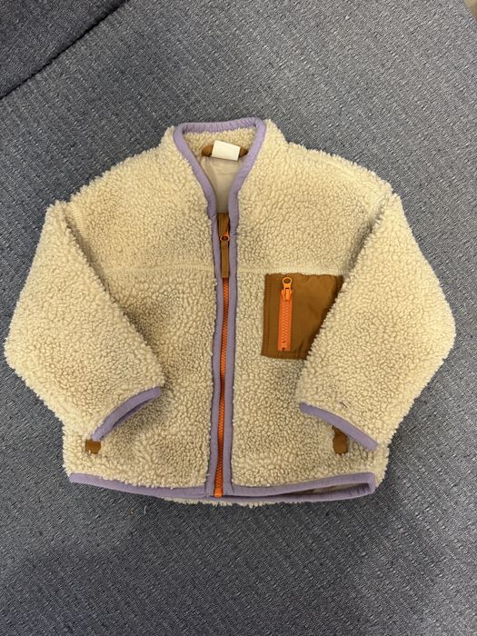 Детская куртка-шерпа 6-9 месяцев