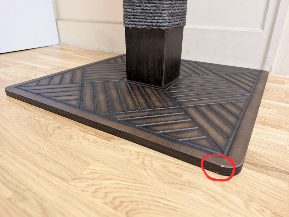 Modern Living Drapak Dla Kota Sered Brązowo-Szary 119Cm Elegancki Duży