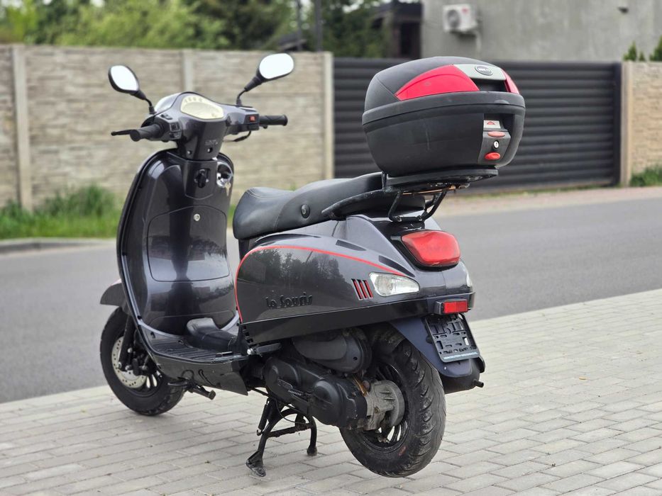 Skuter I La Souris Turbho I 50 4t I z kufrem I tylko 4908 km I  2017