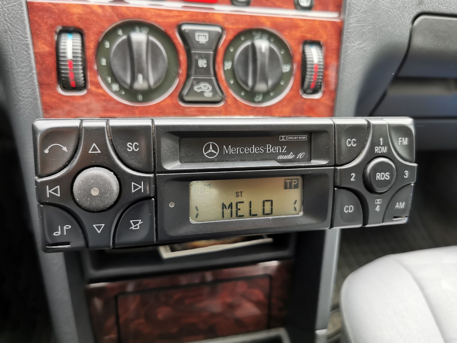 Radio Mercedes Audio 10 w210 w202 e klasa C klasa wysyłka car audio