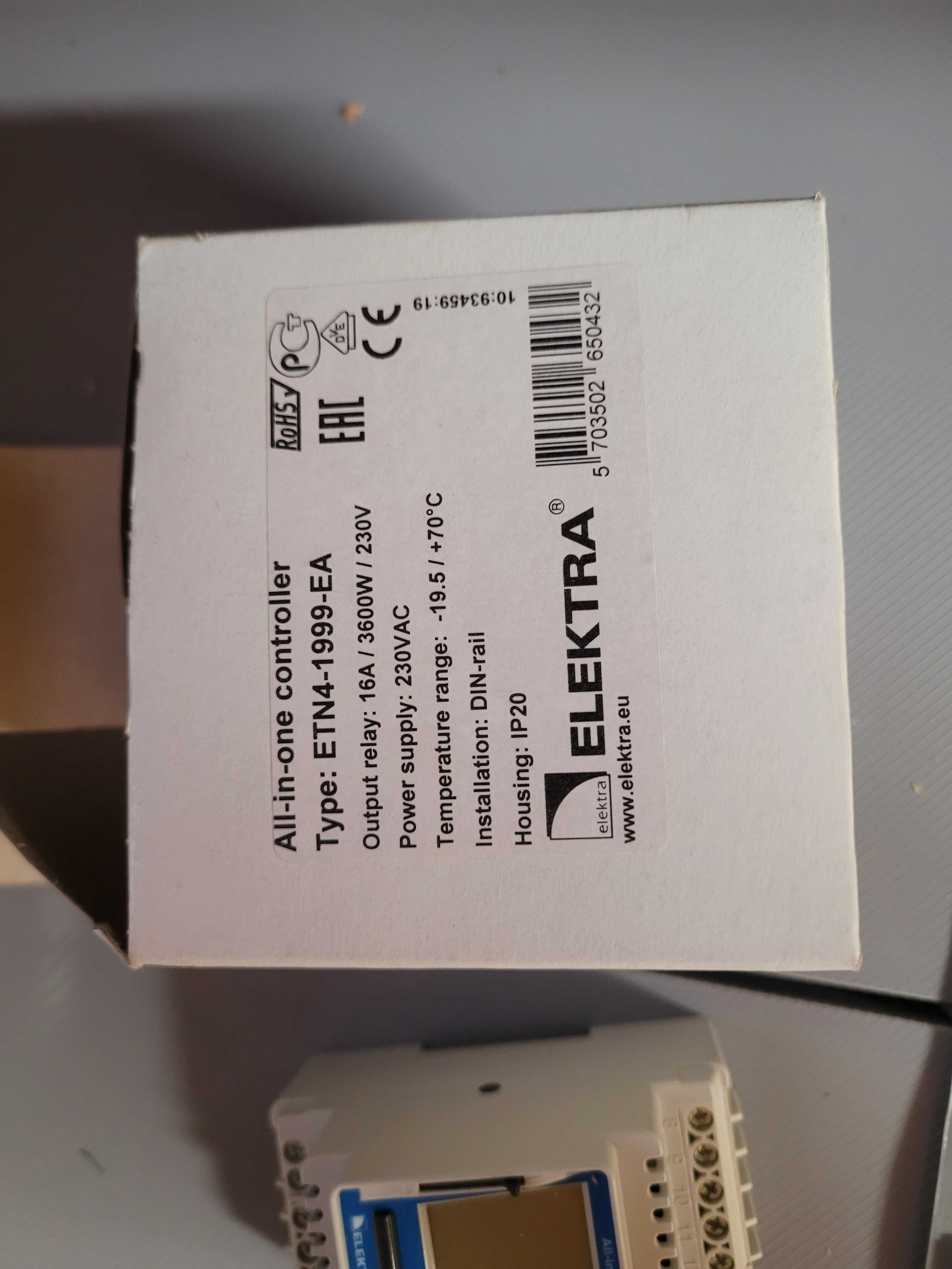 Termostat Regulator temperatury ELEKTRA ETN4 1999