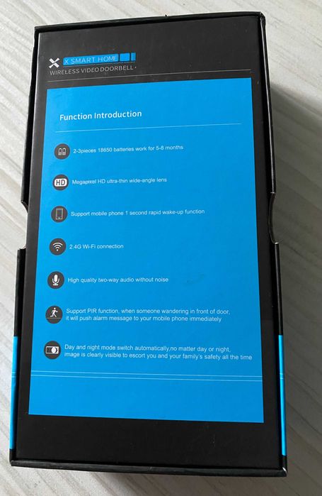 Бездротовий дверний відеодзвінок