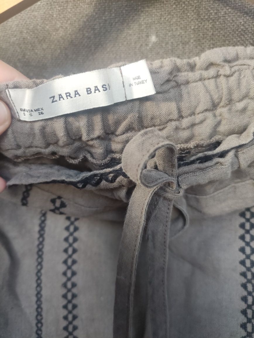 Spódniczka lniana Zara