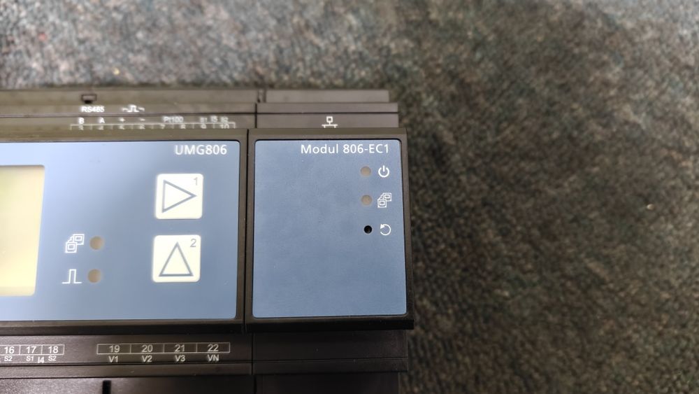 Analizator parametrów sieci Janitza + przekładniki + RJ45