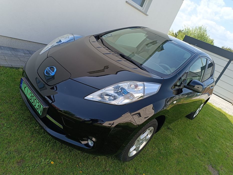 Idealny Nissan LEAF wersja z bardzo dobrym wyposażeniem 100% sprawny!