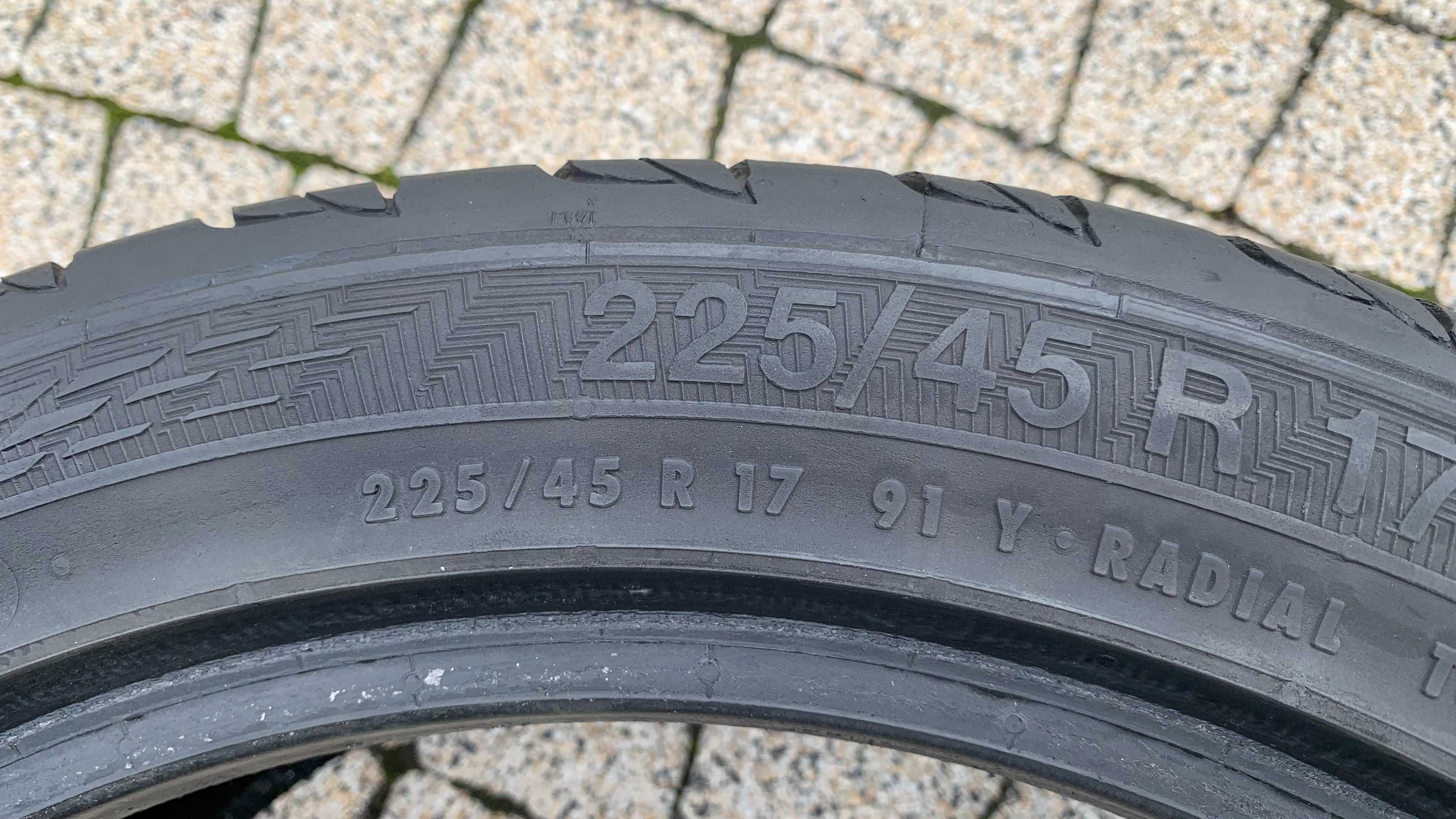 Opona pojedyncza 225 45 R17 91Y Gislaved Ultra Speed bieżnik 6,7mm