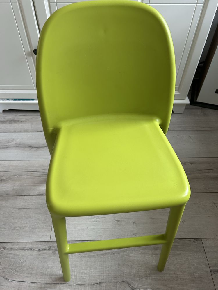 Krzeslo krzeselko Ikea Urban wysokie dla dzieci do stolu jadalnia