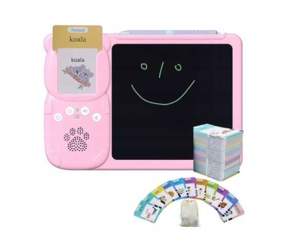 Tablet Graficzny + Czytnik Kart do nauki języka Angielskiego 2w1