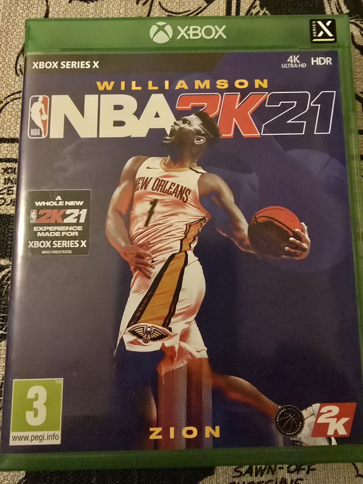 NBA 2K21 Williamson Zion Xbox Series X impecável