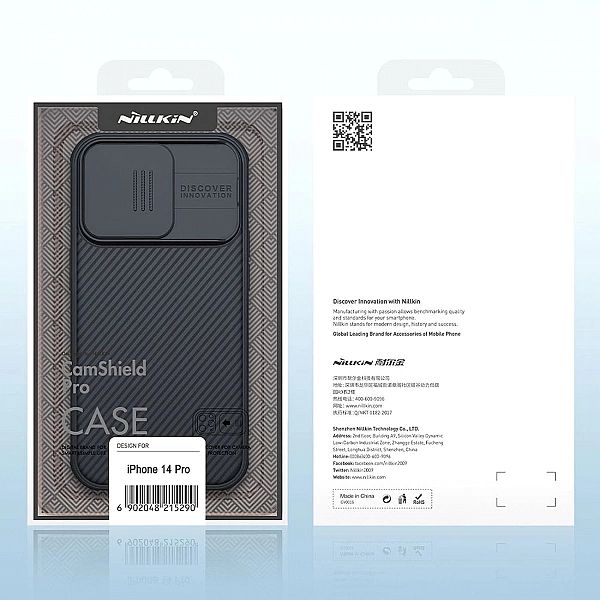 Nillkin CamShield Pro Case etui iPhone 14 Pro pancerny pokrowiec osłon
