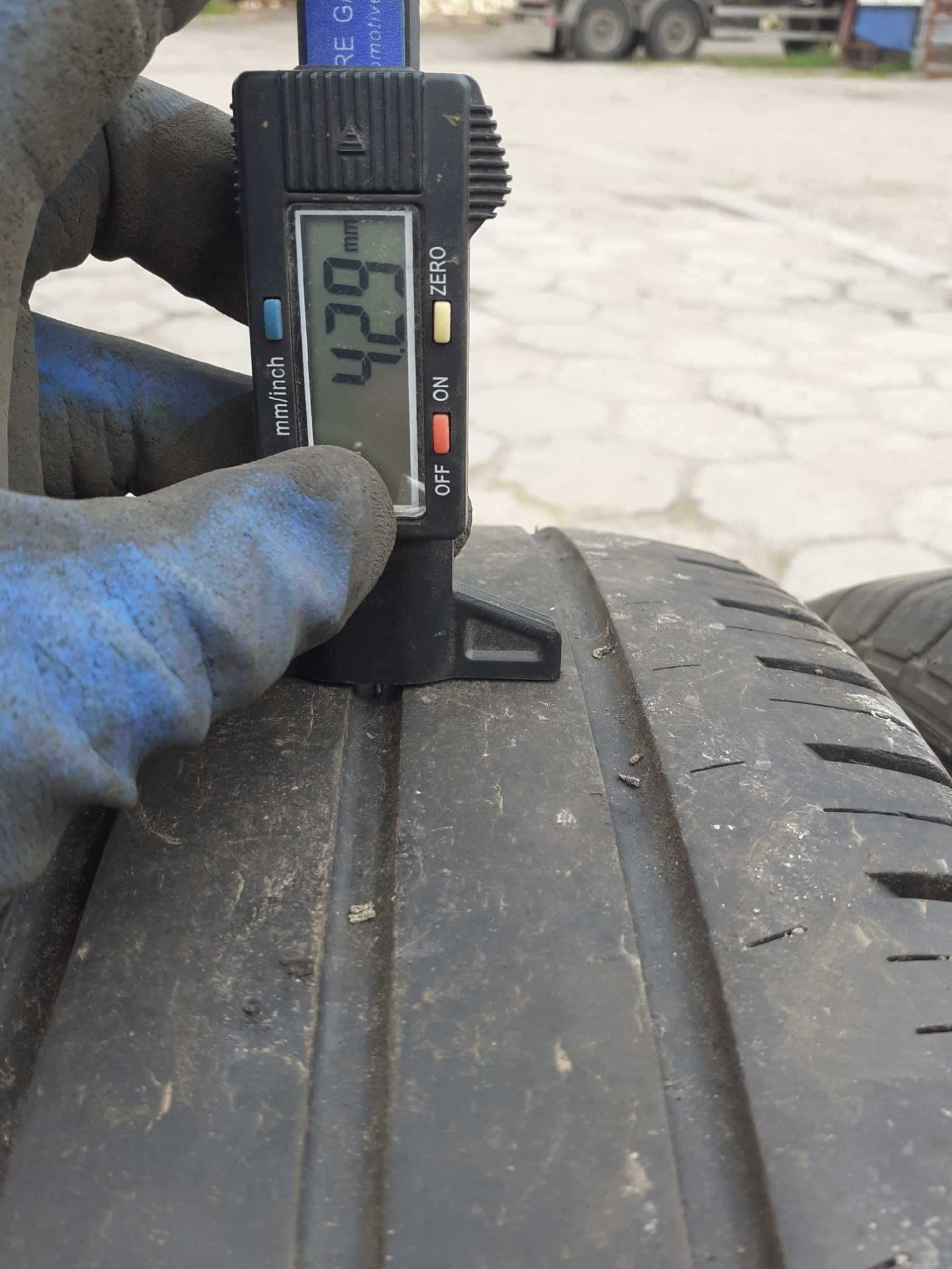 2x używane opony letnie 225/65 R16C Hankook 4.5mm - możliwy montaż