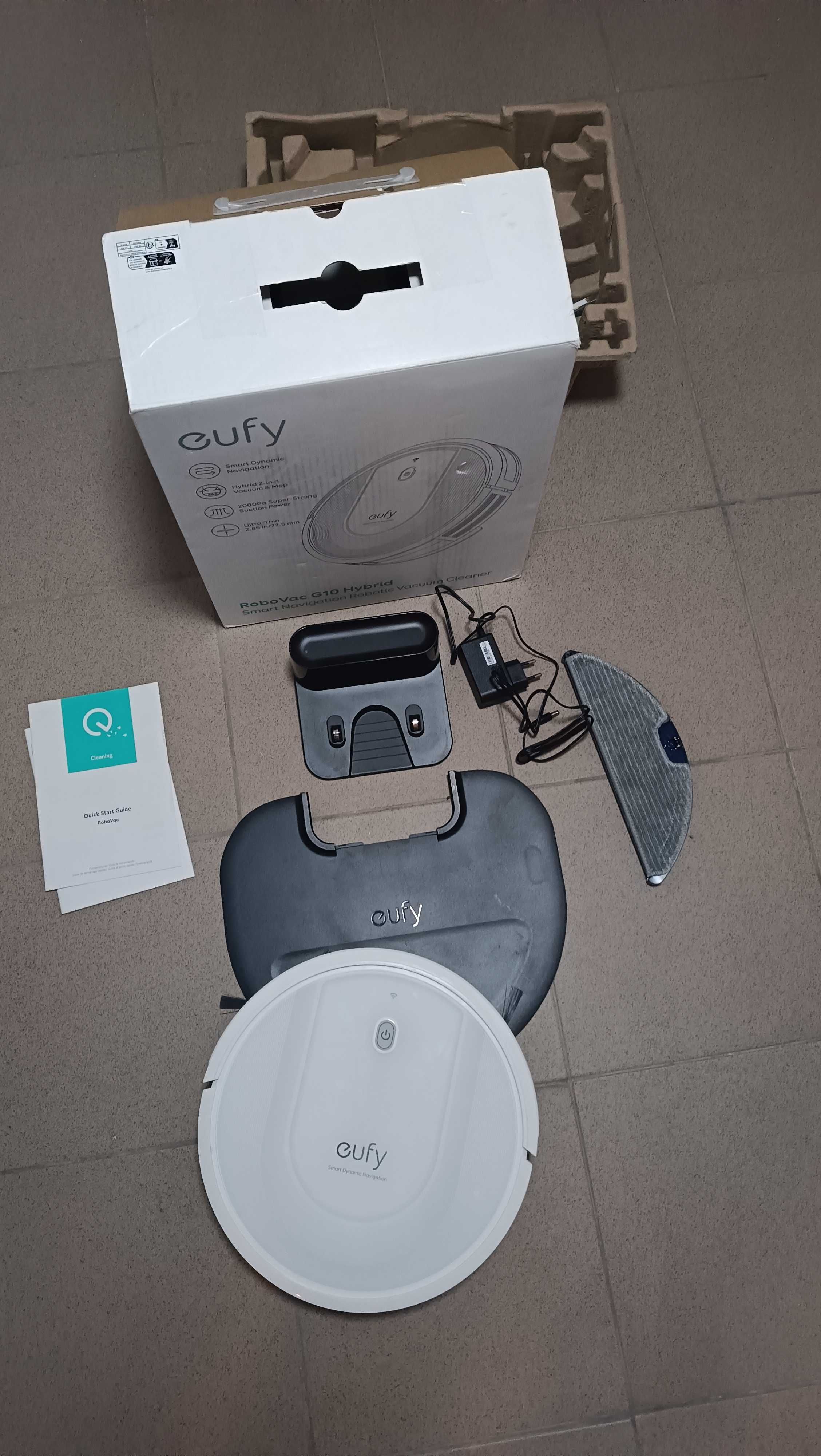 automatyczny odkurzacz do podłóg ROBOT EUFY ROBOVAC G10 romba