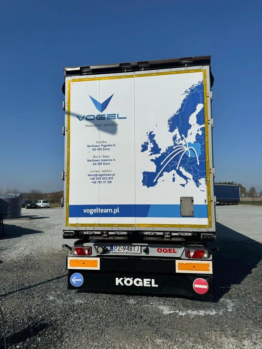 Kögel Sn24  Zadbana kogelka z 2019r 2 ośki w górze