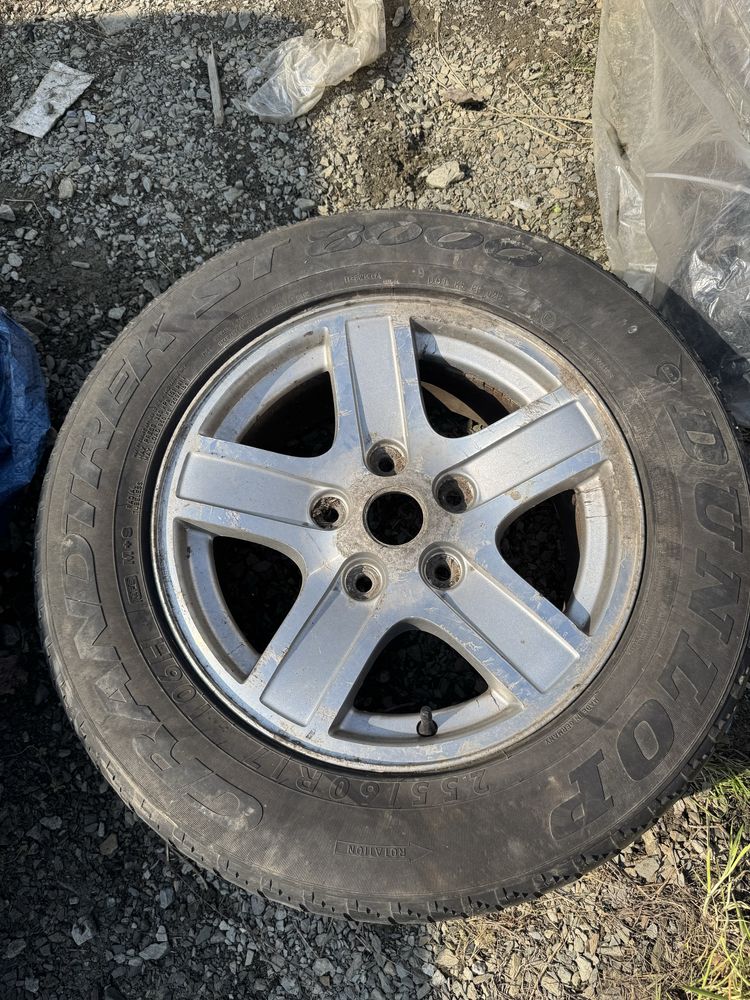 Dodge Durango 2004 felga 17' alu z opona ram oryginalna Felga koło fel