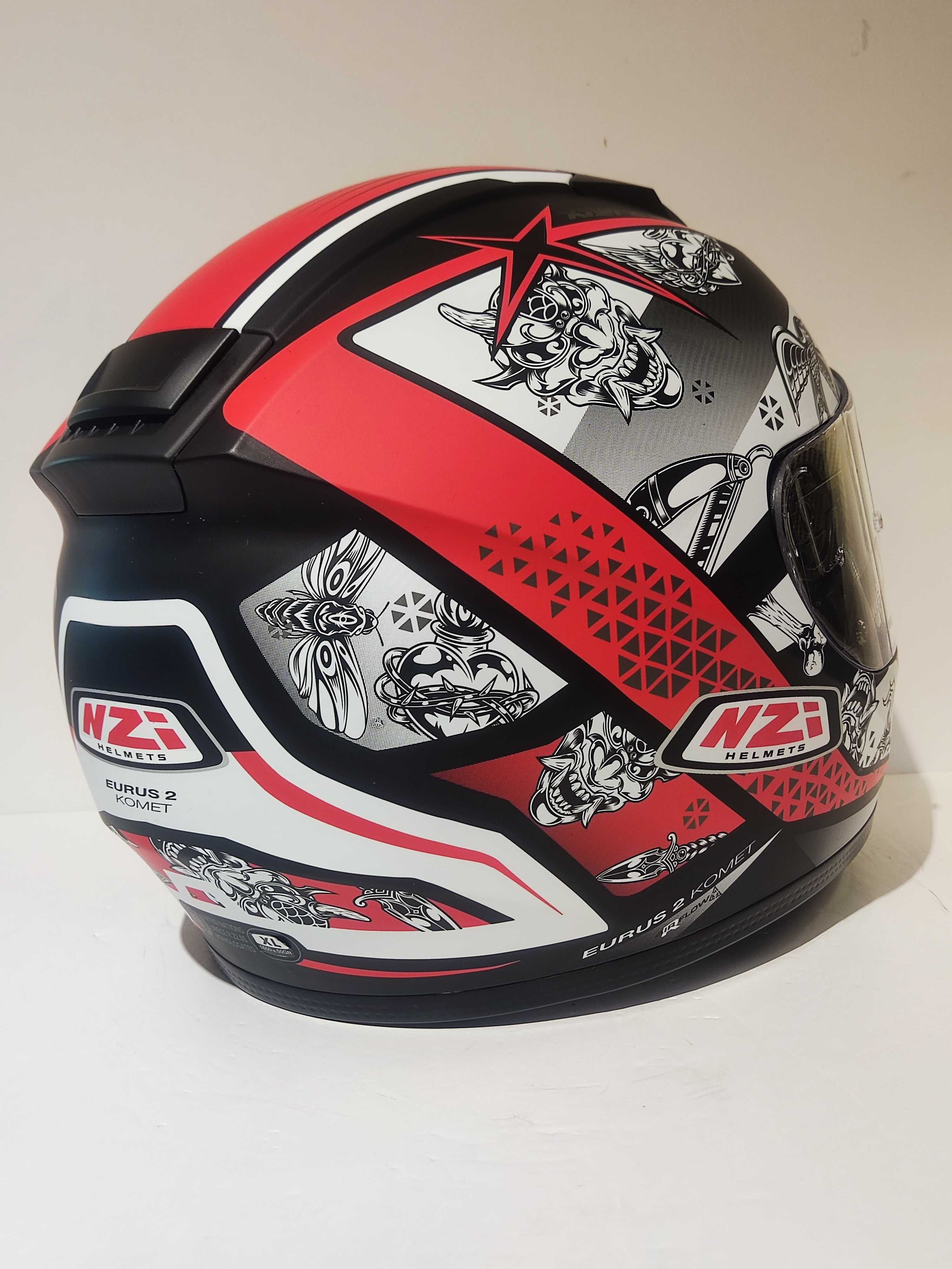 Capacete NZi integral mota scooter novo