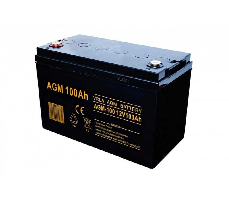 Акумуляторна батарея Volt Polska AGM 12V 100Ah / Акумулятори для ДБЖ