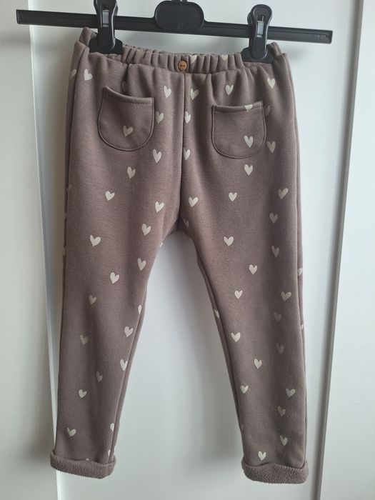 Spodnie Zara ocieplane