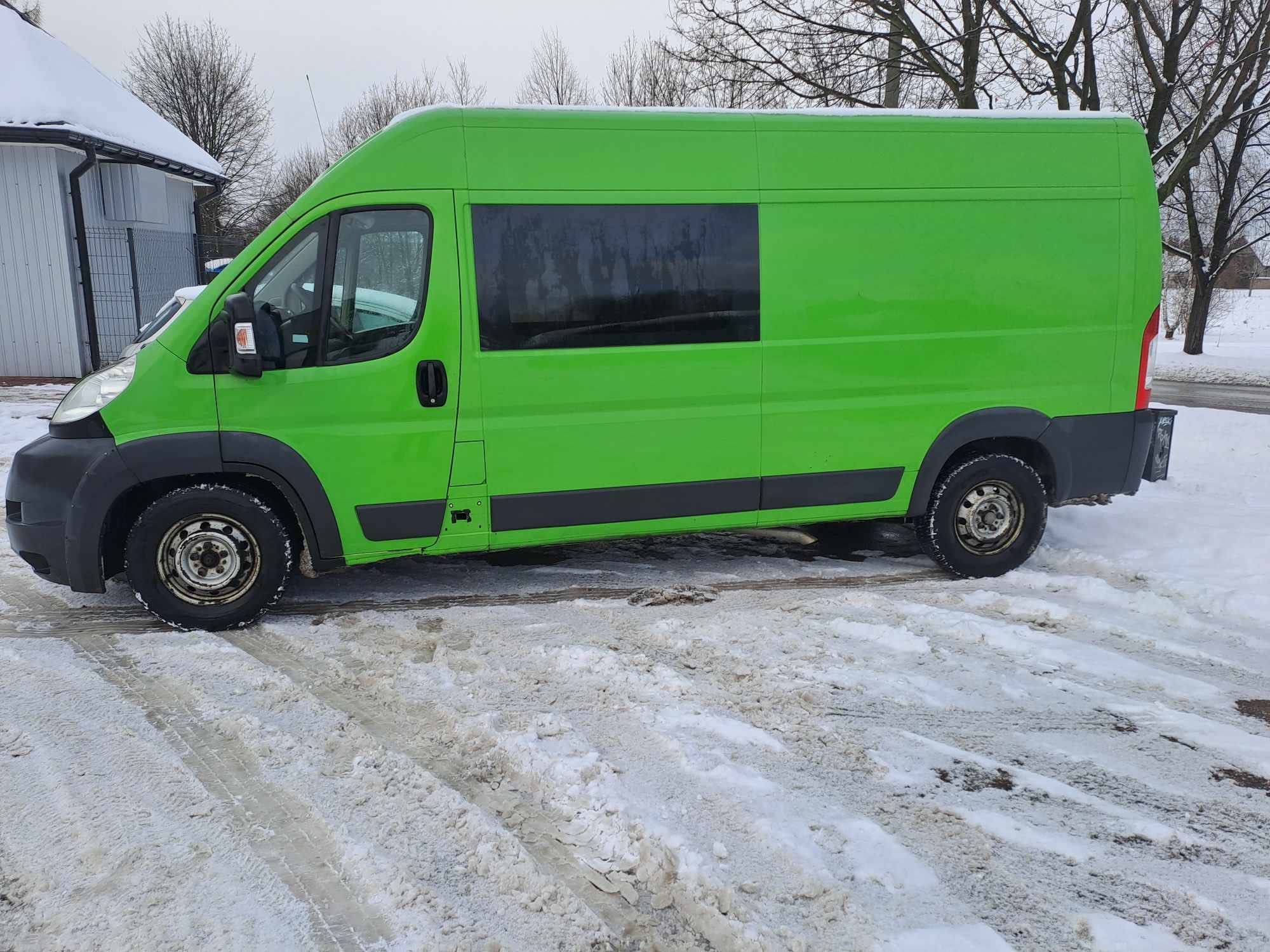 Samochód ciężarowy Fiat Ducato 2013 Brygadówka 6 osobowy