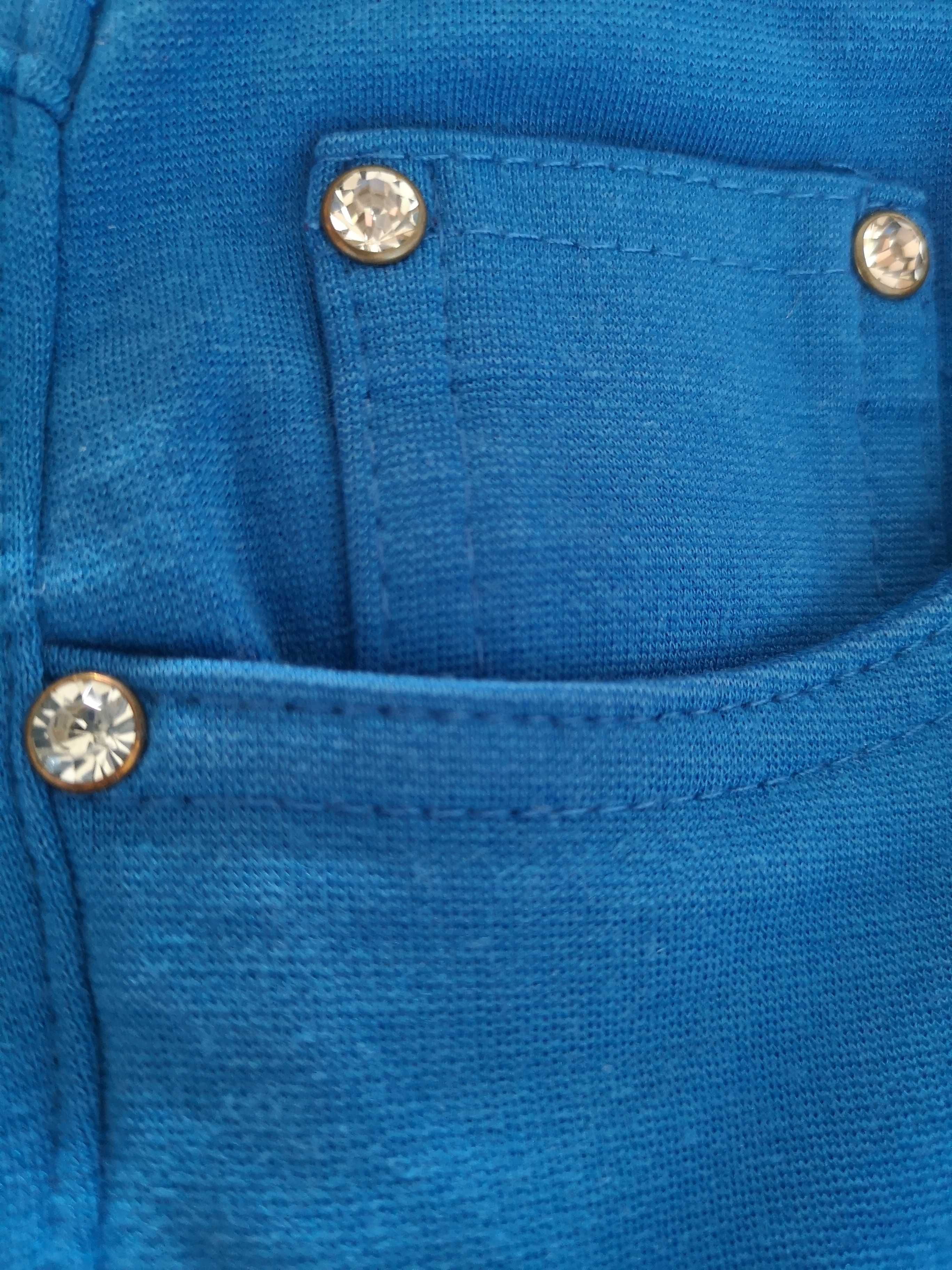 Spodnie niebieskie 36