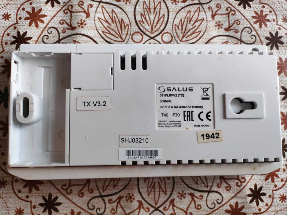 Bezprzewodowy regulator
temperatury