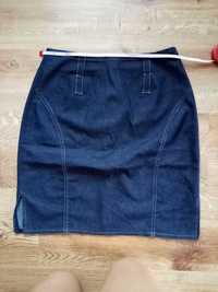 jeansowa spódnica