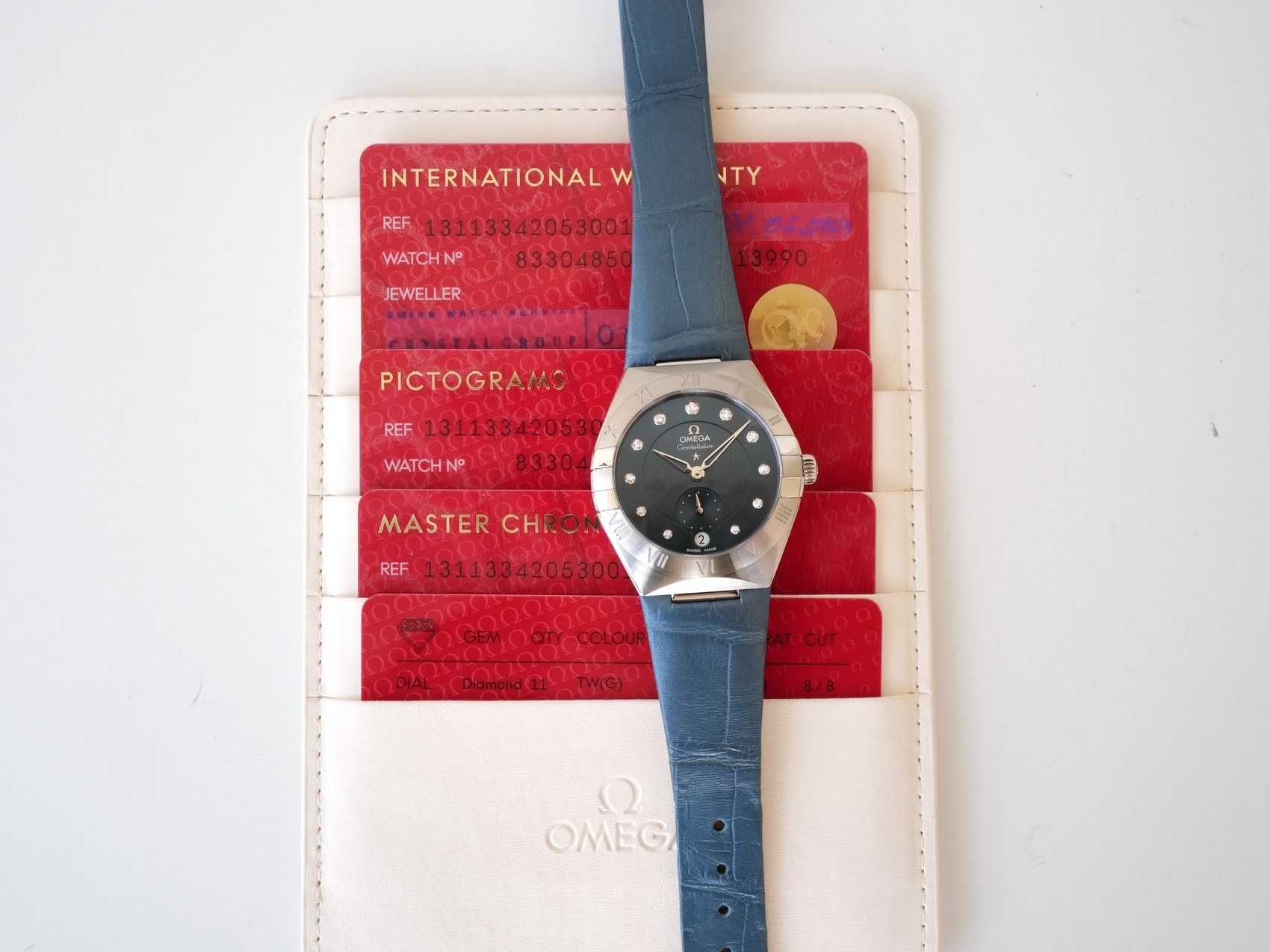 Omega Constellation Petite Seconde Co-Axial Master Chronometer 34mm