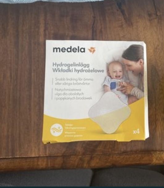 Medela Kompresy hydrożelowe wielorazowe na brodawki ulga przy KP NOWE