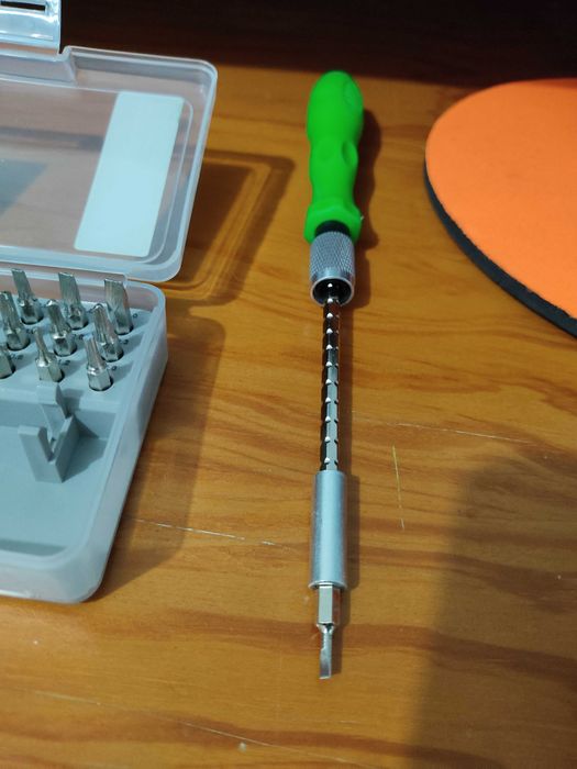 Caixa conjunto kit Chaves de fenda, chaves de estrela - Aceito Troca