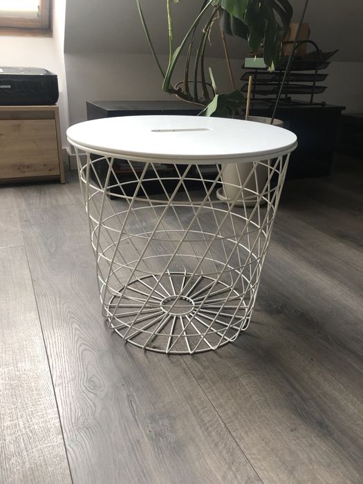 Ikea pojemnik / stolik bialy