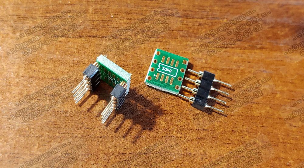 Высококачественный SOIC8\TO-99-8 to DIP8 переходник для ОУ в ЦАП(DAC)